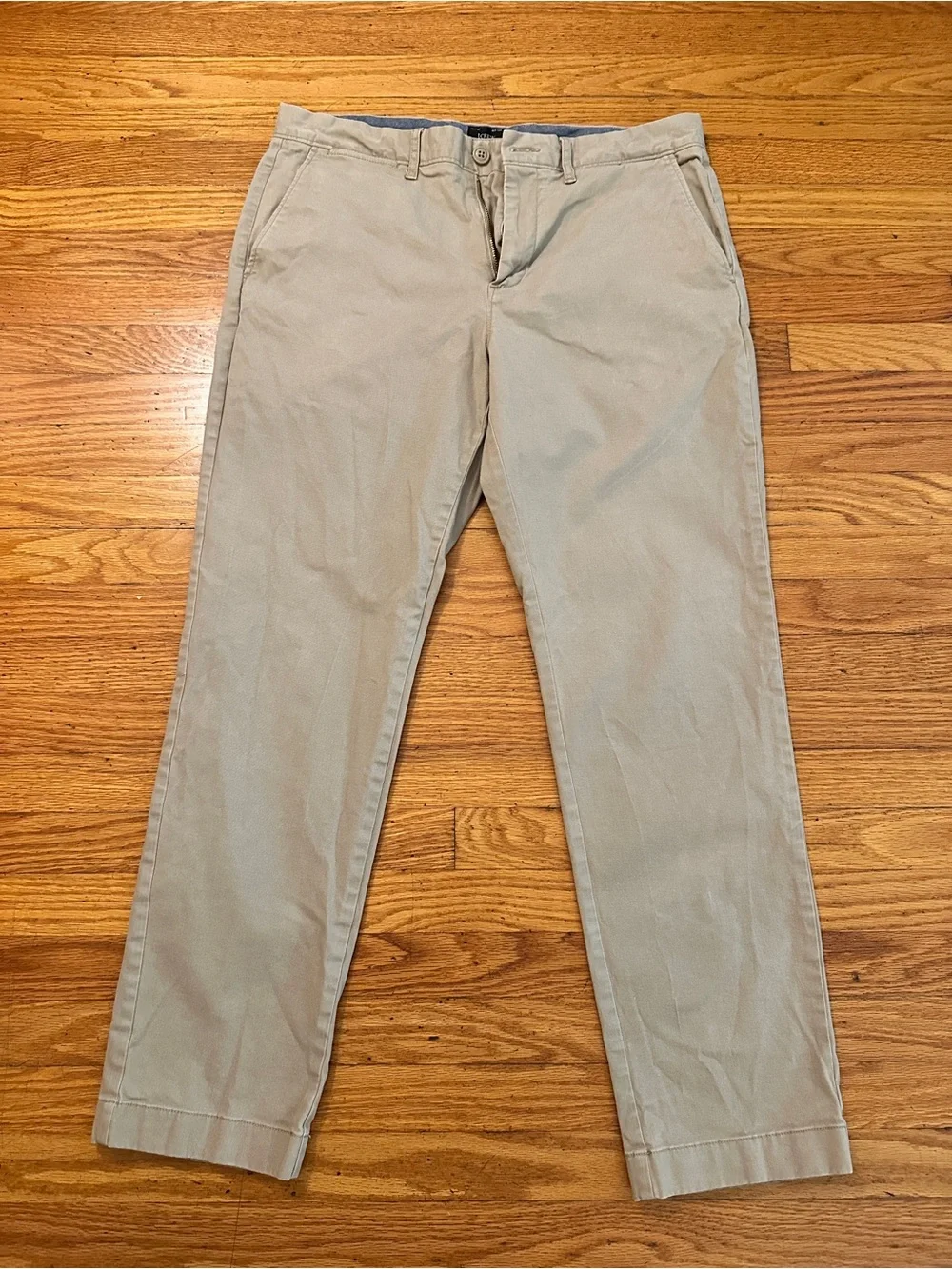 J. Crew Slim Straight Chino Pants - Light Tan
